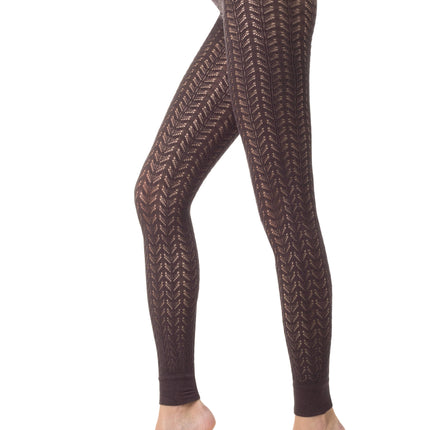 Conte Art - MicroModal Ajour Openwork Women's Leggings (13С-52СП)