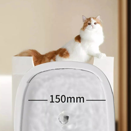 2-in-1 Automatic Water Dispenser & Food Pet Bowl