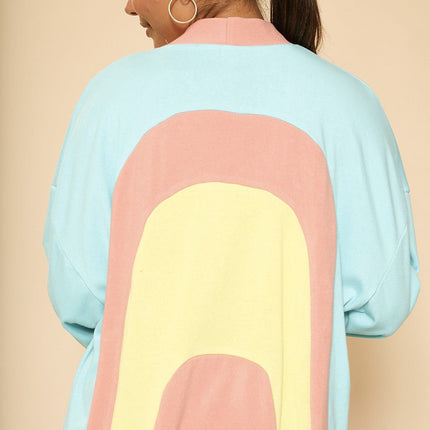 Retro arch terry cloth novelty robe