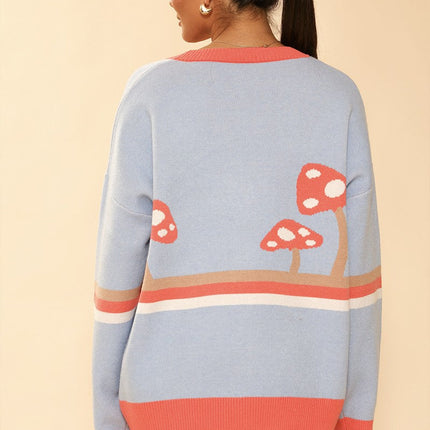 Mushroom cardigan