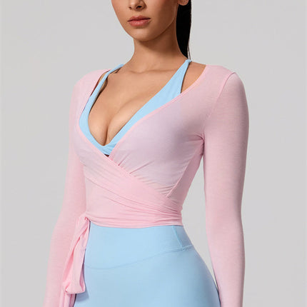 The Lively Long Sleeve Crop Top