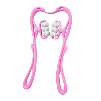 1Pc Neck Roller Massager 360 Rotatable Trigger Point Roller Portable Massager With 6 Balls For Neck Leg Thigh Foot Pain Relief