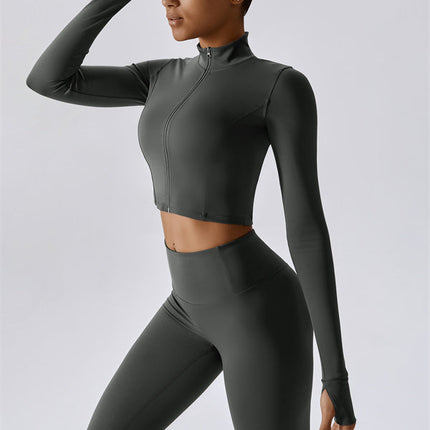 The Eloise Jacket Sports Bra Leggings 3-Piece Set