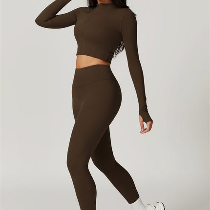 The Eloise Jacket Sports Bra Leggings 3-Piece Set