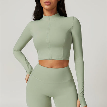 The Eloise Jacket Sports Bra Shorts 3-Piece Set