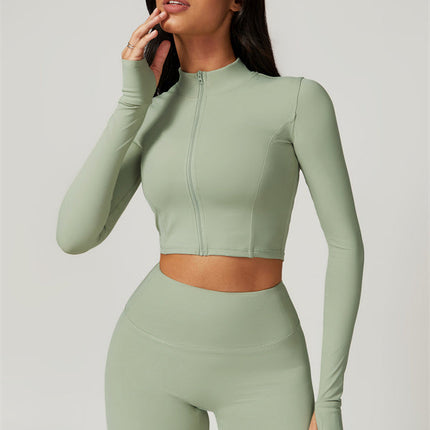 The Eloise Jacket Sports Bra Shorts 3-Piece Set