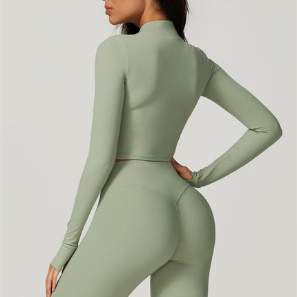 The Eloise Jacket Sports Bra Leggings 3-Piece Set