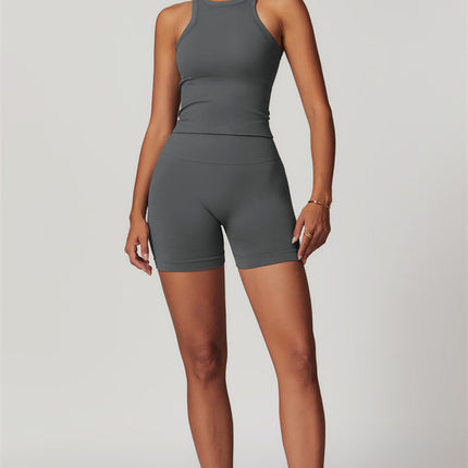 The Delight Crop Top Shorts 2-Piece Set