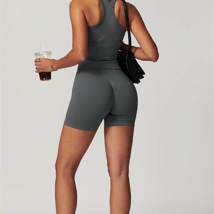 The Delight Crop Top Shorts 2-Piece Set