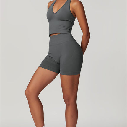 The Delight Halter Top Shorts 2-Piece Set