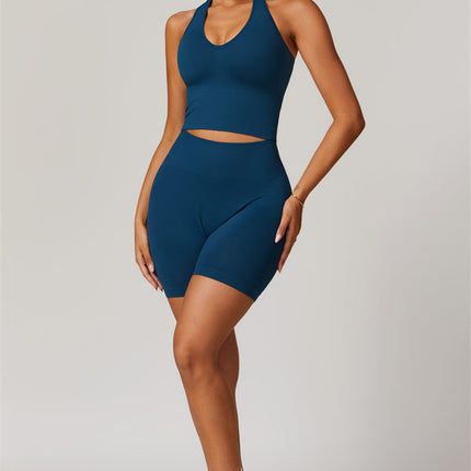 The Delight Halter Top Shorts 2-Piece Set