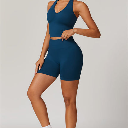 The Delight Halter Top Shorts 2-Piece Set