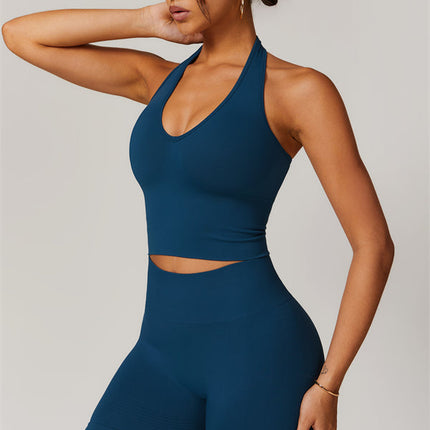 The Delight Halter Top Shorts 2-Piece Set