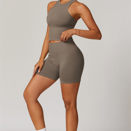 The Delight Crop Top Shorts 2-Piece Set