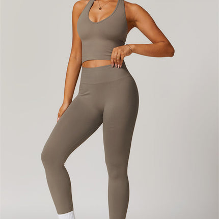 The Delight Halter Top Leggings 2-Piece Set