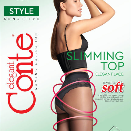 Conte Style Soft 20 Den - Modelling Bikini Shaping Women's Tights (8С-73СП)