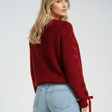Knit Pullover Sweater
