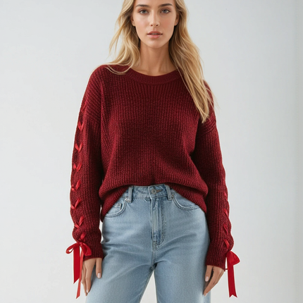 Knit Pullover Sweater