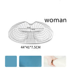 Blue / Grid / Woman