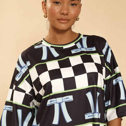 Night gown t-shirt dress