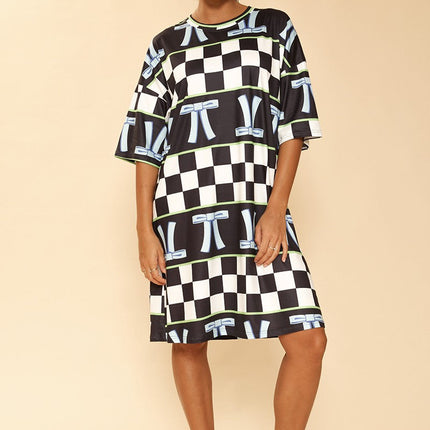 Night gown t-shirt dress