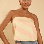 S / Pink stripe