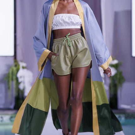 Flower field kimono
