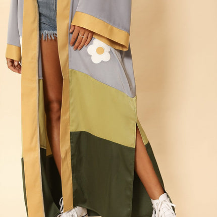 Flower field kimono