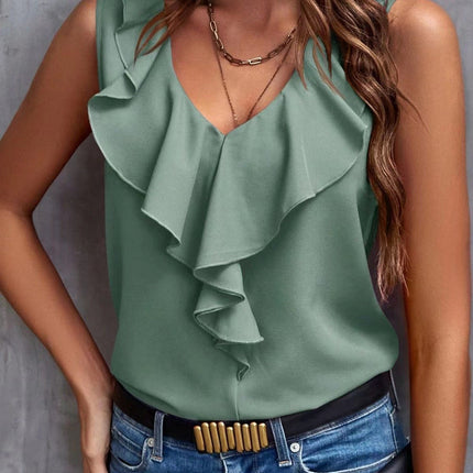 Ruffle Tank Top