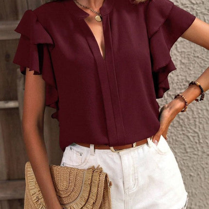 Ruffle blouse
