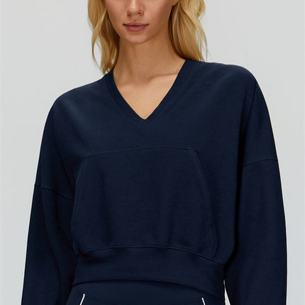 The Whisper V-Neck Hoodie