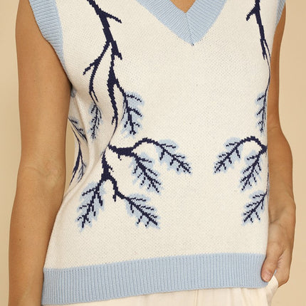 Branch sweater vest