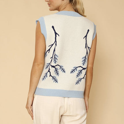 Branch sweater vest