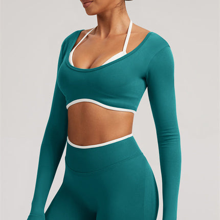 The Elevate Long Sleeve Crop top