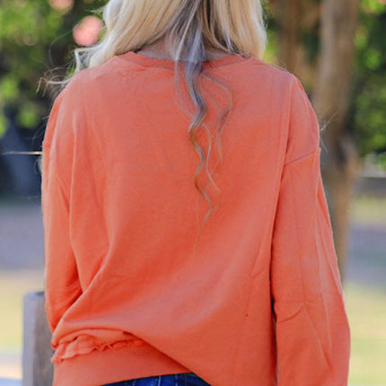 Pumpkin sweatshirt