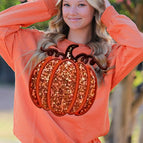 Sequin pumpkin / S