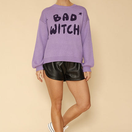 Bad witch knit sweater