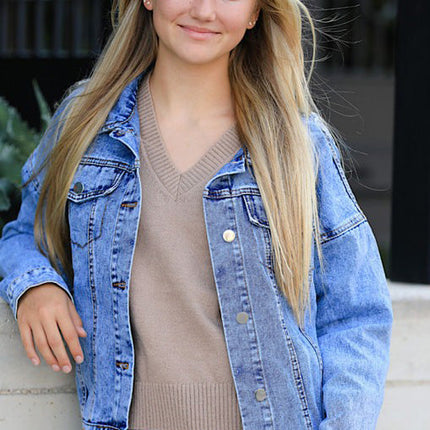 Fringe Denim Jacket