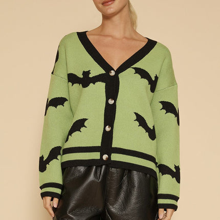 Halloween knit cardigans