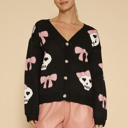 Halloween knit cardigans