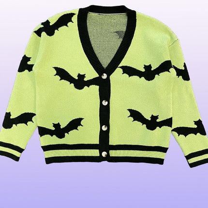 Halloween knit cardigans