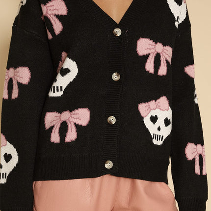 Halloween knit cardigans