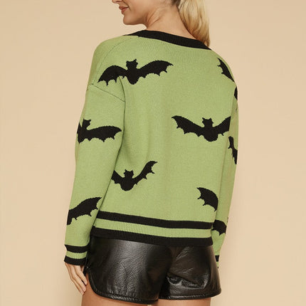 Halloween knit cardigans