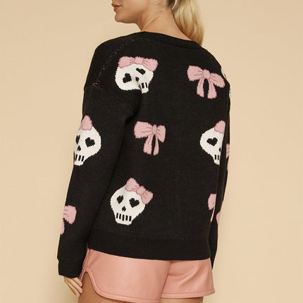 Halloween knit cardigans