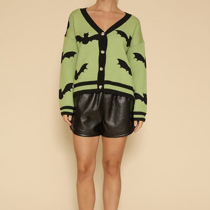 Halloween knit cardigans