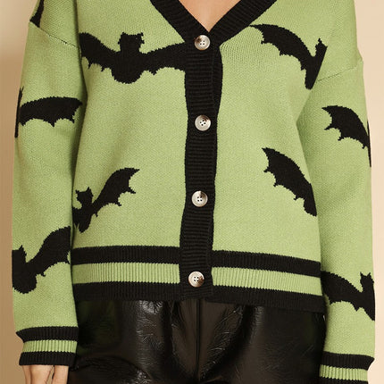 Halloween knit cardigans