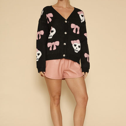 Halloween knit cardigans
