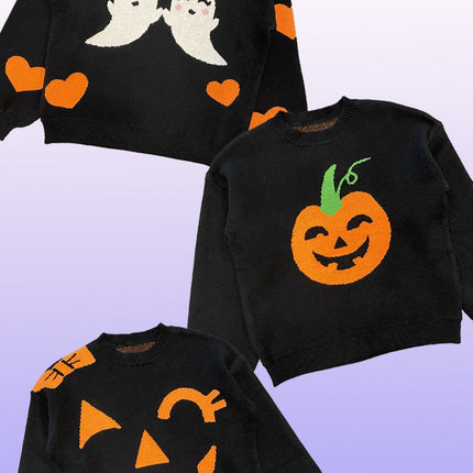 Halloween knit sweaters