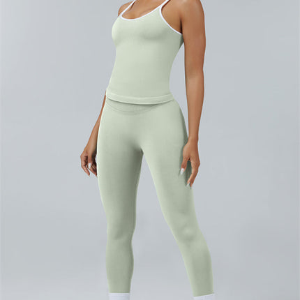 The Elevate Crop Top Leggings 2-Piece Set