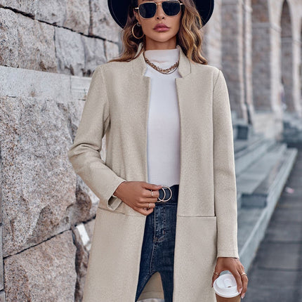 Long Open Front Blazer